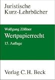 Wertpapierrecht. Ein Studienbuch