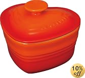 Le Creuset ラムカン・ダムール S フタ付 オレンジ