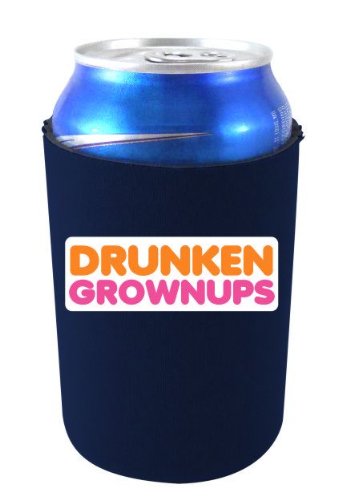 Drunken Grownups Can Coolie Navy Blue