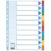 Esselte Register A4 160g/qm Karton 10-teilig