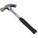 Vaughan R16 16-Ounce Steel Eagle Curved Claw Hammer, Smooth Face, 12 3/4-Inch Long.