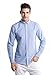 Z.KANG Men's Long-Sleeve Regular Fit Solid Button Down Collar Dress Shirt