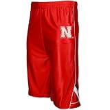 adidas Nebraska Cornhuskers Scarlet Youth Moneyclip Basketball Shorts