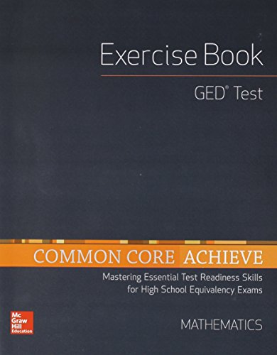 common core achieve ged exercise book mathematics basics  achieve