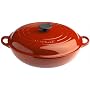 Le Creuset Enameled Cast-Iron 3-1/2-Quart Buffet Casserole, Red