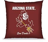 Arizona State University Sun Devils NCAA 18 in Toss Pillow