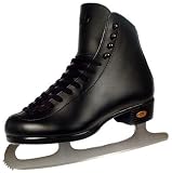 Riedell Ice skates 117 RS Mens Black - Spiral blade - Size 8.5