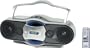 Sony CFD-F10 CD / Radio / Cassette Recorder, Silver