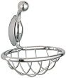 :USE Ollipsis Soap/Sponge Basket, Polished Chrome