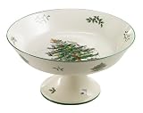 Spode Christmas Tree Footed Centerpiece Bowl, Celebration