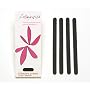 Foot Petals Strappy Strips Black