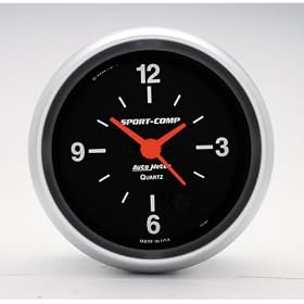 Auto Meter 3585 Sport-Compact Short Sweep Electrical Clock Gauge
