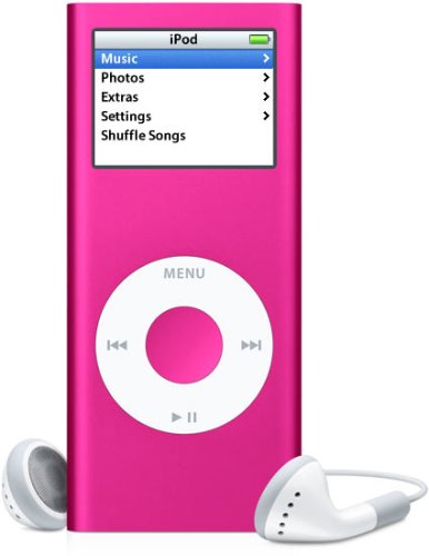 Apple iPod nano - Digital player - flash 4 GB - AAC, MP3 - display: 1.5 - pink