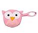 J.L. Childress Pacifier Pal Pacifier Pocket and Toy, Protects and Keeps Pacifiers Clean, Machine Washable, Fits 2-3 Pacifiers, Pink Owl