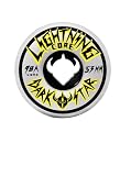Darkstar Lightning Core Dual Durometer (Black Core) Skateboard Wheels - Set of 4 - 53 mm