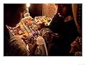 Indian Muslim Women Look at Glass Bangles During the Ramadan Festivities Photographic Poster Print, 16x12