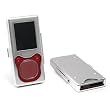 BoxWave Microsoft Zune 8GB AluArmor Jacket - Rugged, Heavy Duty Anodized Aluminum Metal Case for Slim and Durable Protection - Microsoft Zune 8GB Cases and Covers (Metallic Silver)
