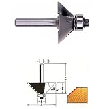 Milwaukee 48-23-7240 1-3/4 by 2-3/16-Inch Chamfer Router Bit with 1/2-Inch Shank