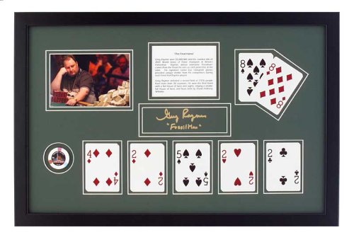 Buy Greg Raymer Hand Signed 2004 World Series of Poker Champions Piece by Executive Sports Memorabilia, Inc.