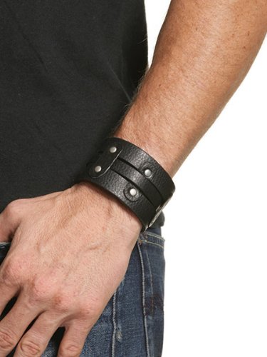 GUESS Leather Wrist Cuff
