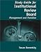 Books : Study Guide for Institutional Review Board: Management and Function
