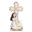 Girl's Multicolored First Communion Keepsake - 10" Height