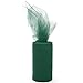 KING DO WAY TULLE Roll Spool 6''x50yd(6''x150') Wedding Party Decor,Atrovirens