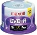 Electronics : MAXELL  50-Pack DVD+R Recordable DVD (16X)