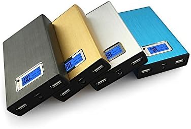 LCD Display 50000mah Power Bank External Battery Charger Dual USB Portable Battery Charger For IPhone 6 5s Galaxy s4 s5 Tablet PC