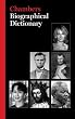 Biographical Dictionary (Chambers)