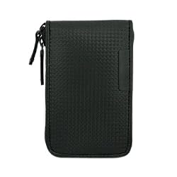 HDE &reg; Black Zipper Digital Semi-hard Camera Case