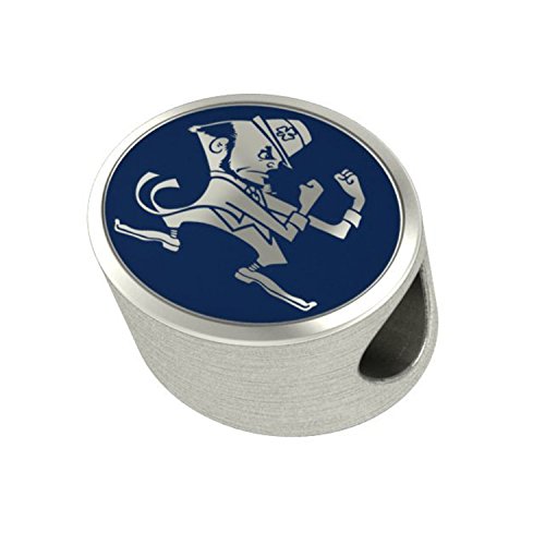Notre Dame Fighting Irish Bead and Charm Fits Most European Style Charm Bracelets