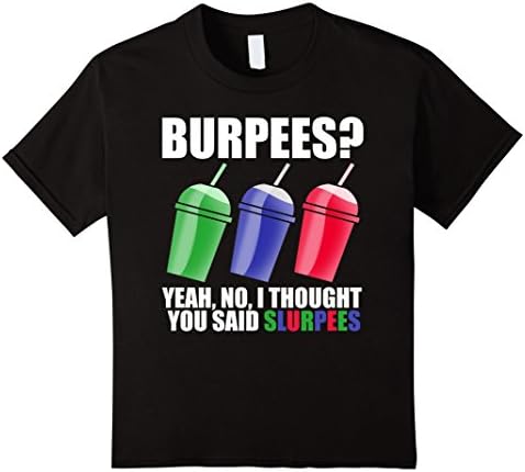Kids Burpees? (white version) 8 Black