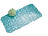 41ZPhtdrlzL. SL160  InterDesign Pebblz Bath Mat, Blue