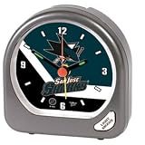 NHL San Jose Sharks Plastic Alarm Clock