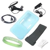 Buy 7 item Bundle for Sony Walkman NWZ-E436 E438: Blue Skin Cover + Car Charger + Home... by Vangoddy