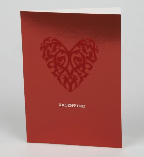Flock Heart Valentine Card