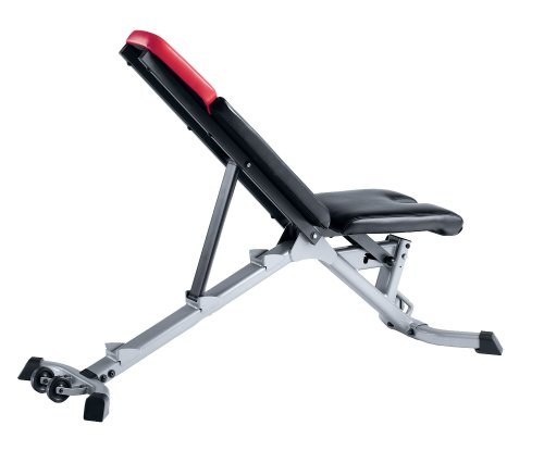 Bowflex Hantelbank, Bench 3.1, rot/schwarz/silber