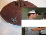 JORDAN SHIPLEY CINCINNATI BENGALS,TEXAS,SIGNED NFL FOOTBALL WITH PROOF + COA