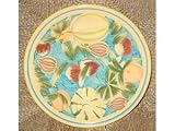 Le Souk Ceramique FRU-42 Frutta Round Platter 15-in.