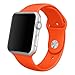 Apple Watch Band, Perman Sports Comfort Smooth Silicone Replacement Smart Watch Bracelet Strap Band Watchband for Apple Watch 42mm Orange