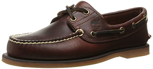 Timberland men s classic boat shoe,rootbeer/brown,9 w