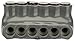 NSI IPLG6-6B Polaris Insulated Connector for Fine-Stranded Flexible Copper Conductor, Gray
