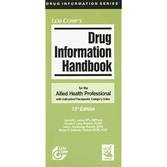 Lexi-Comp's Drug Information Handbook for the Allied Health Professional