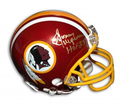 Sonny Jurgensen Autographed/Hand Signed Washington Redskins Mini Helmet with HOF 83 Inscription