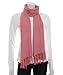 Love Quotes Rayon/Poly Blend Wrap/Scarf with 4" Hand Knotted Fringe - Reverie