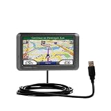 Classic Straight USB Cable for the Garmin Nuvi 770 with Power Hot Sync and Charge capabilities - Gomadic Brand w/ TipExchange Technology