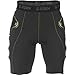 G-Form Pro-B Bike Compression Shorts, Black/Yellow, Large