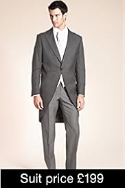 1 Button Morning Jacket with Wool