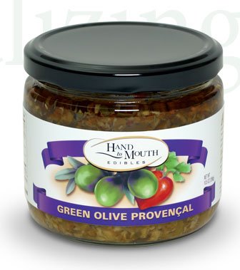 Green Olive Tapenade Featuring the Flavors of Southern France in This Herb De Provence... by Hand to Mouth Edibles